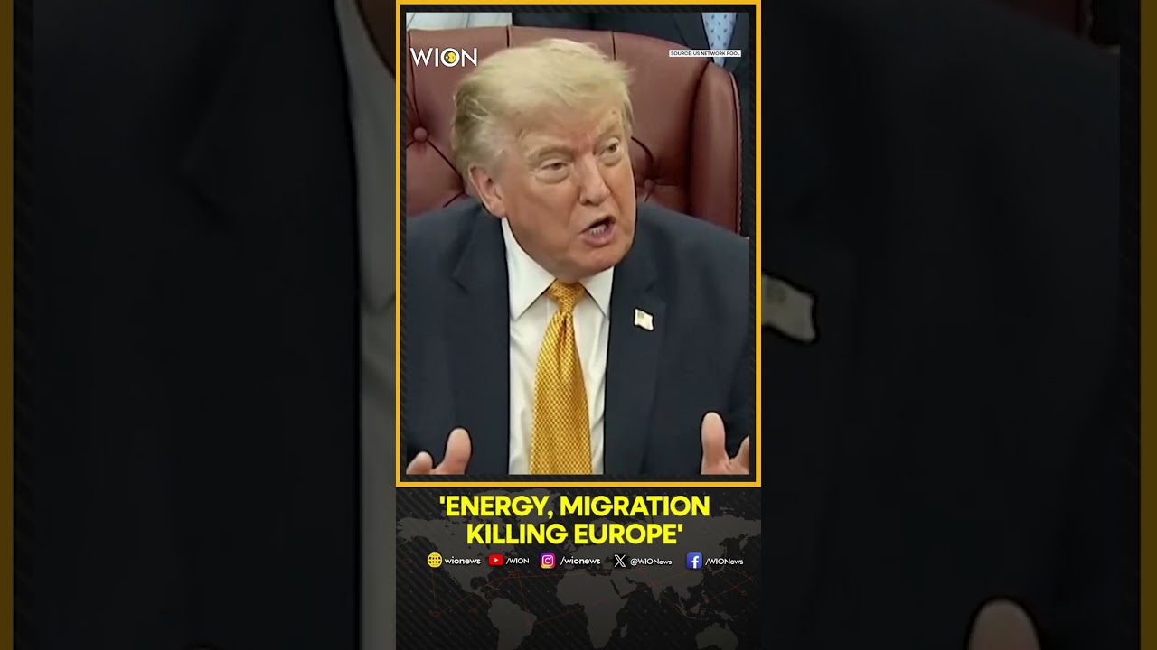 Trump Discusses Europe's Migration Crisis | 'Energy, Migration Killing Europe'