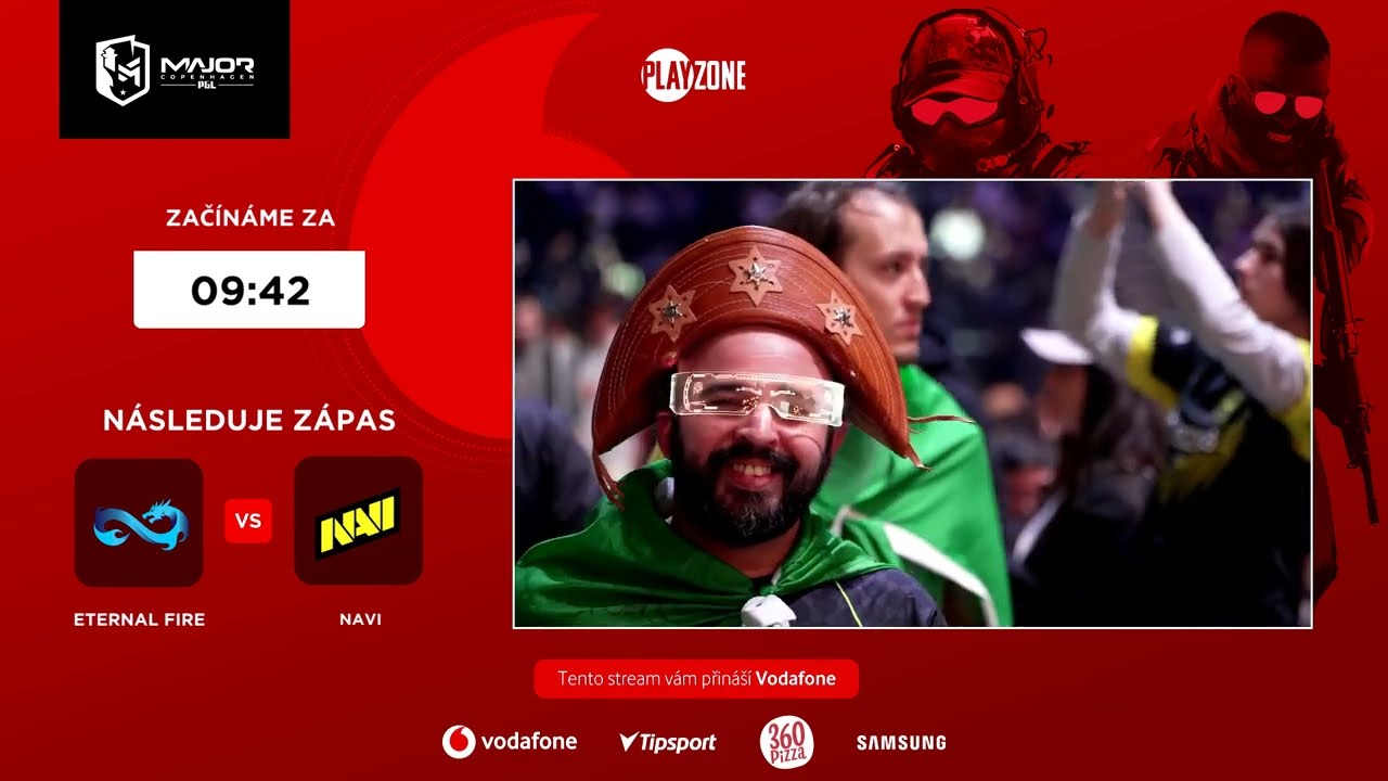 PGL CS2 Major Copenhagen přináší Vodafone | Čtvrtfinále 2. den