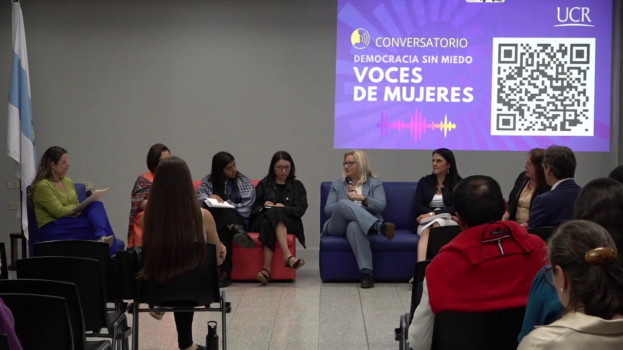 Conversatorio “Democracia sin miedo: Voces de mujeres”