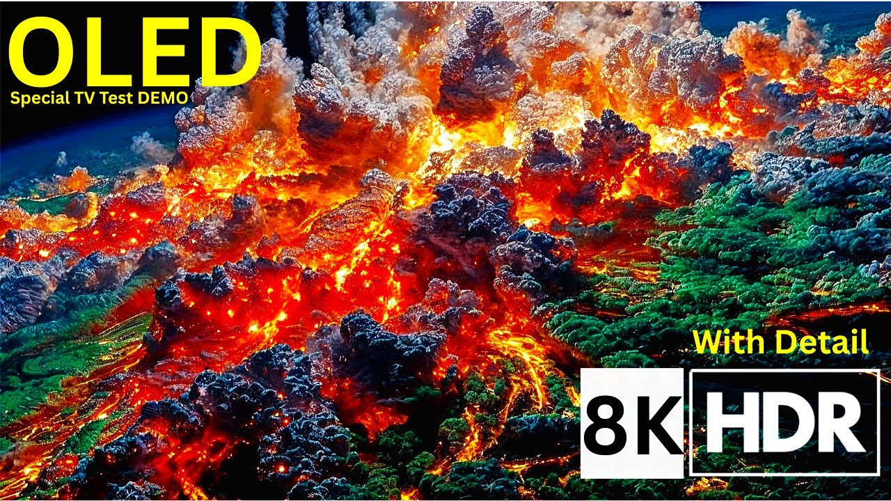 Best 8K HDR Demo Video | Ultra HD Cinematic Visuals OLED DEMO TV TEST  Dolby vision (8K/4K TV)