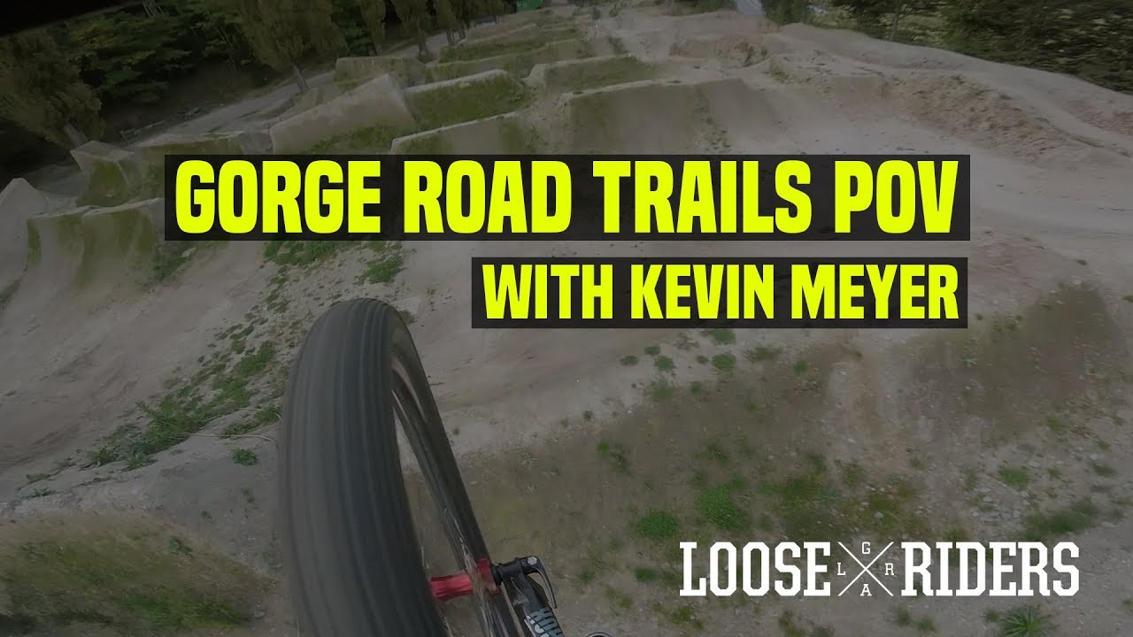 K&eacute;vin Meyer hits the Gorge Road trails POV | Loose Riders