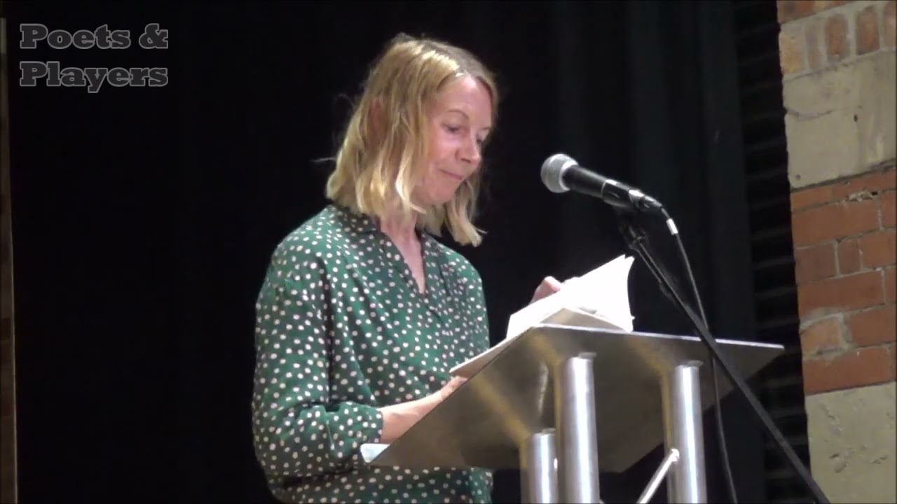 Katharine Towers reads  for Poets & Players at the IABF on 26 April 2025