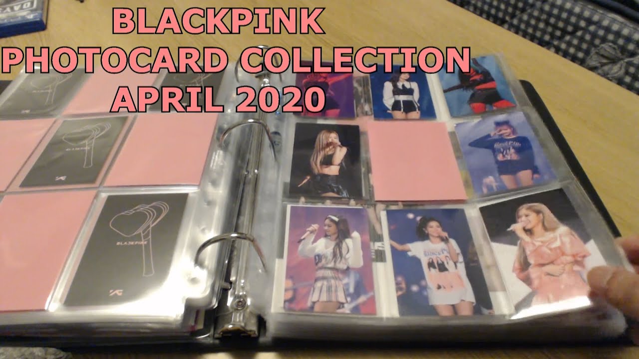 BLACKPINK Photocard Collection - April 2020