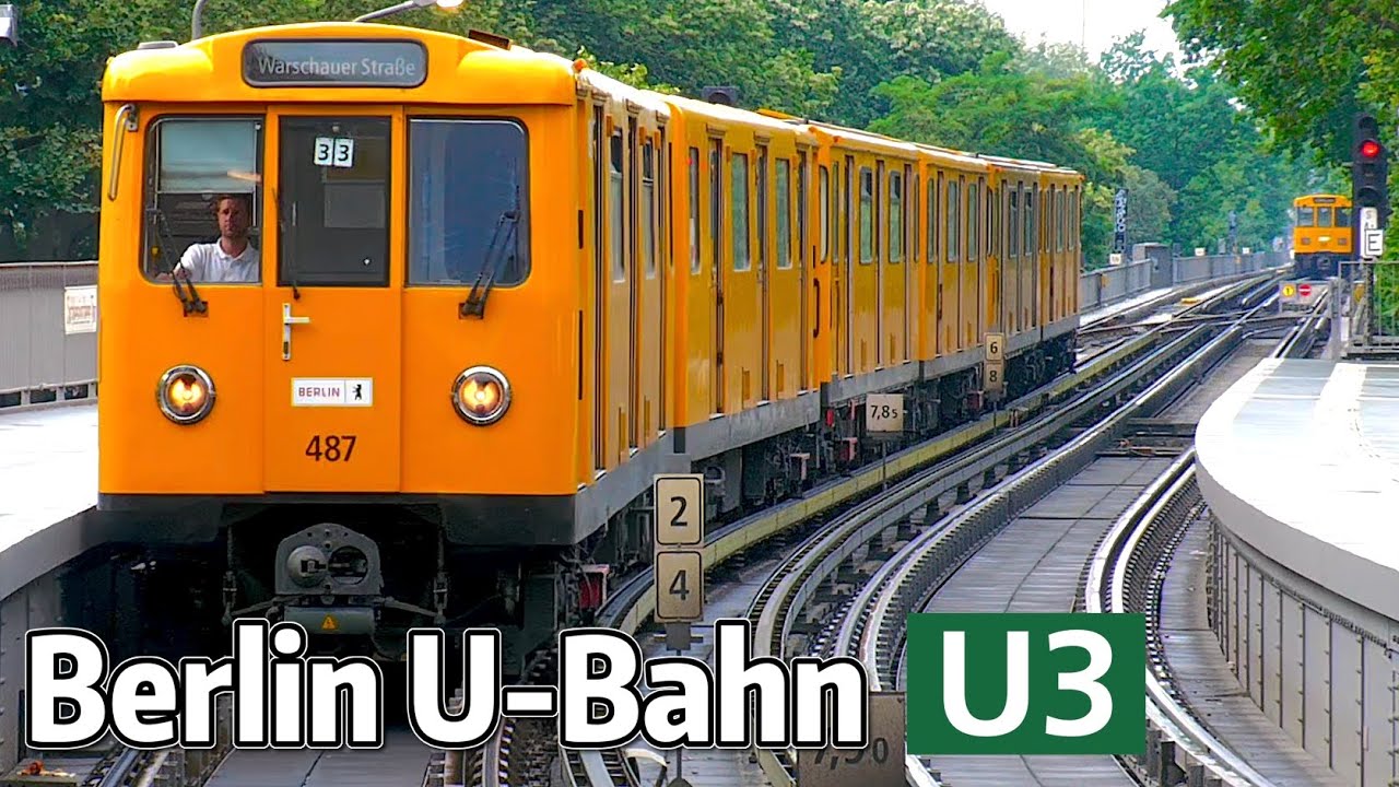 ⁴ᴷ⁶⁰ Exploring Berlin U-Bahn Line U3