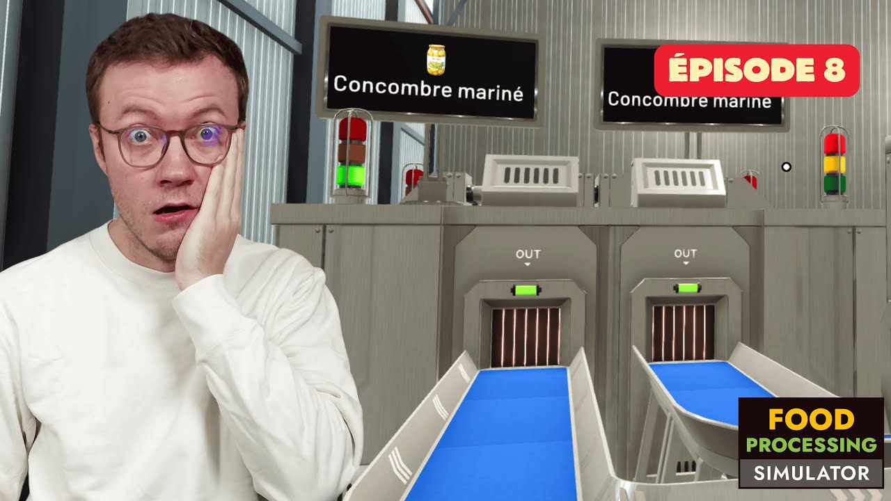 Food Processing Simulator : Je commence mes doubles productions ! EP8