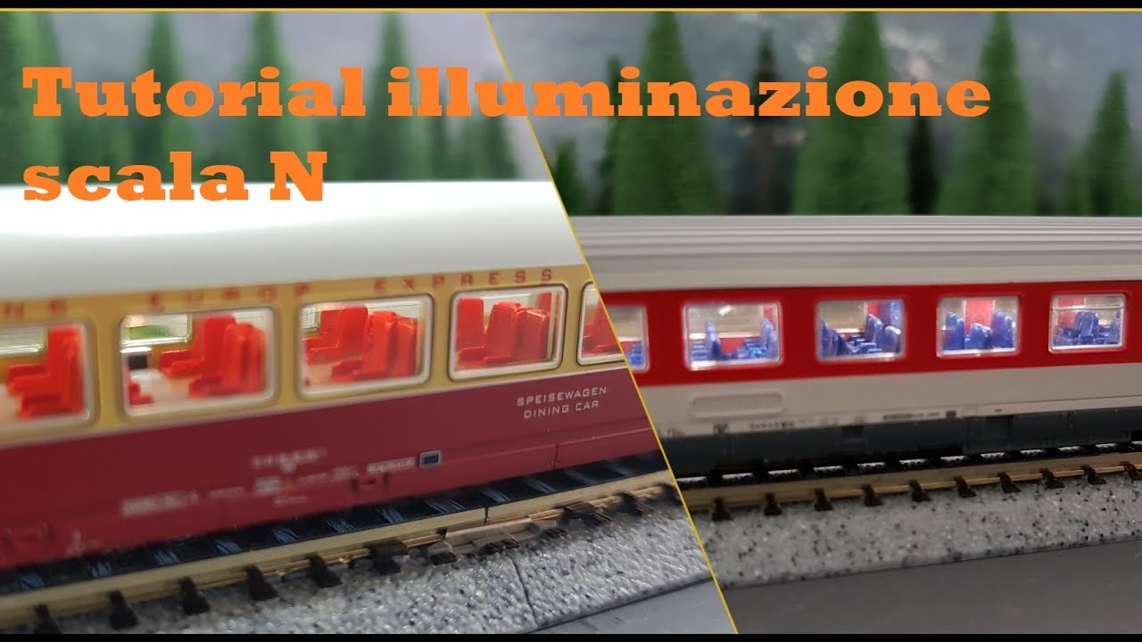 Tutorial illuminazione carrozza scala N