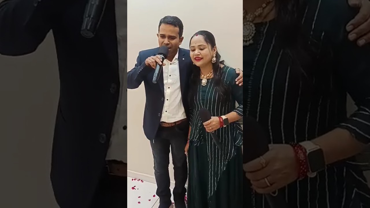 झूम उठा पूरा हॉल इस प्रेमी युगल के गाने सुनकर