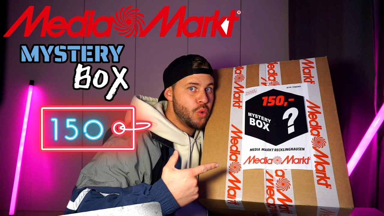 150€ Media Markt Mystery Box Reselling Geldexperiment Können wir mit diesen Produkten Geld verdienen