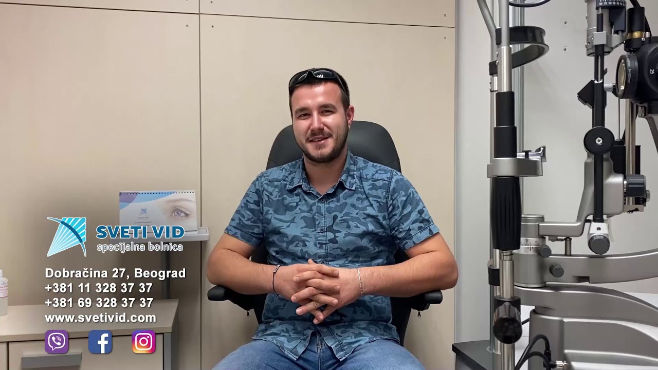 Korekcija visoke dioptrije i astigmatizma ugradnjom sočiva, specijalna bolnica Sveti Vid