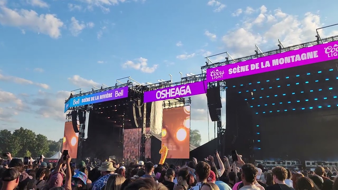 Dominic Fike - Yellow (Coldplay cover) (Montreal, Osheaga 2025, August 1)