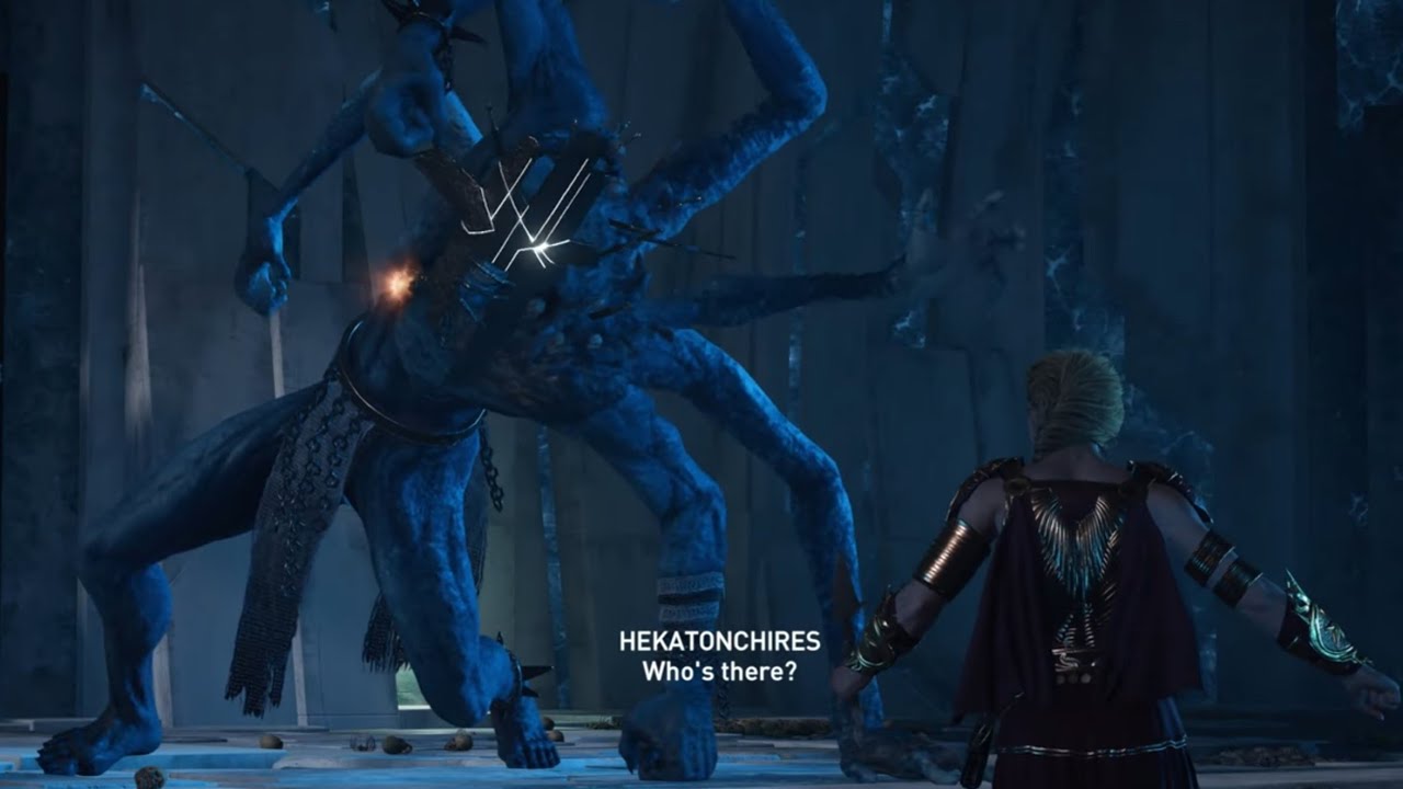 Assassin's Creed Odyssey The Judgment of Atlantis DLC - Hekatonchires Final Boss & Ending (PS4 Pro)