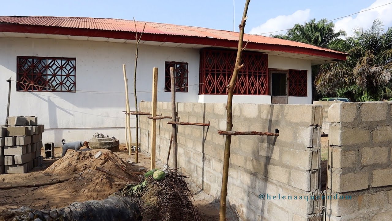BUILDING A NEW KITCHEN IN LIBERIA‼️ | LIBERIA 2021 | HelenasQueendom