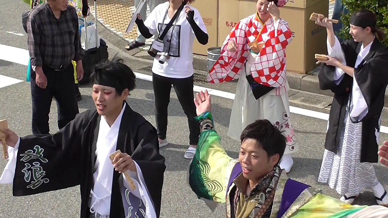 総踊り「ありがたや」第７回よっしゃ来い!!CHOUROKUまつり「よさこい魚津」２０１９