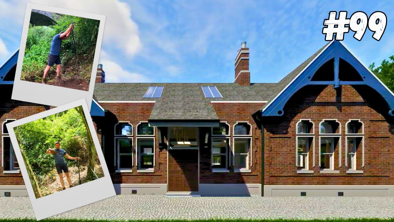 NEW Roof Plans - At Last - & Finishing The Railway Platform