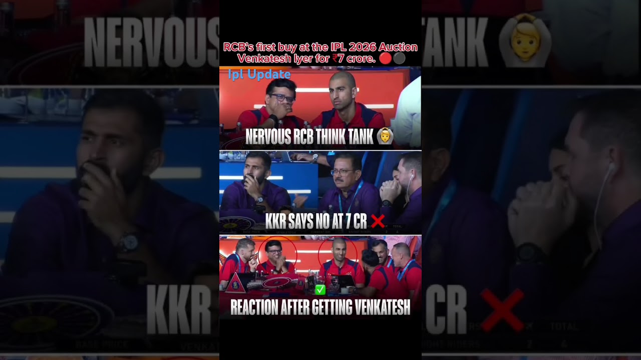 RCB first buy IPl live auction 2026 