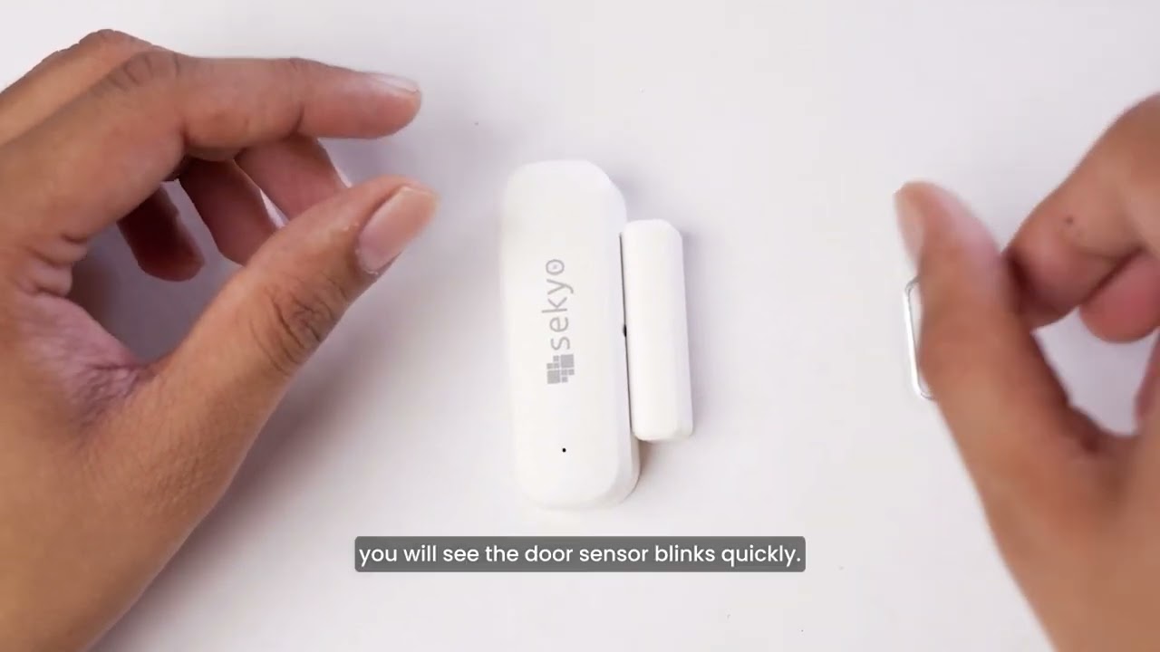 How to Configure Sekyo WiFi Door Sensor
