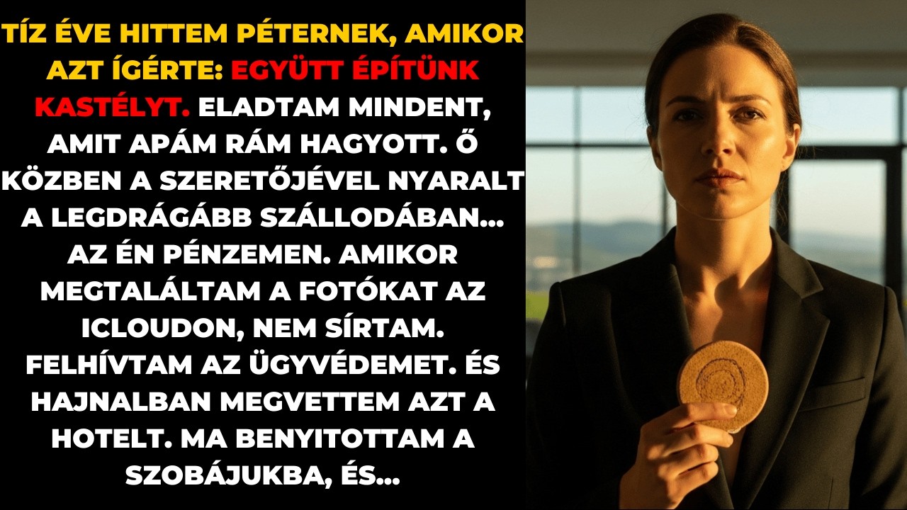 Megleltem a férjem titkos nyaralási fotóit. A hotelt megvettem és elküldtem neki a számlát