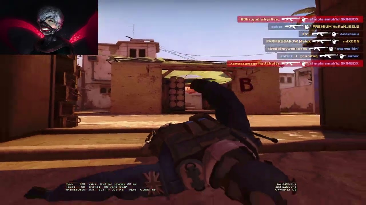 5 лвл играет на ДМ в CS:GO 5 lvl plays on DM