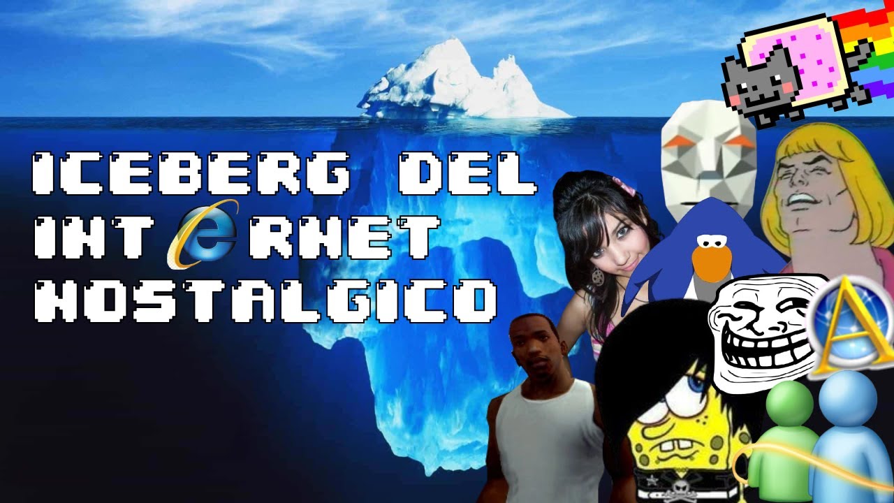 El Iceberg del Internet Nostálgico (2000-2013) | Parte 1