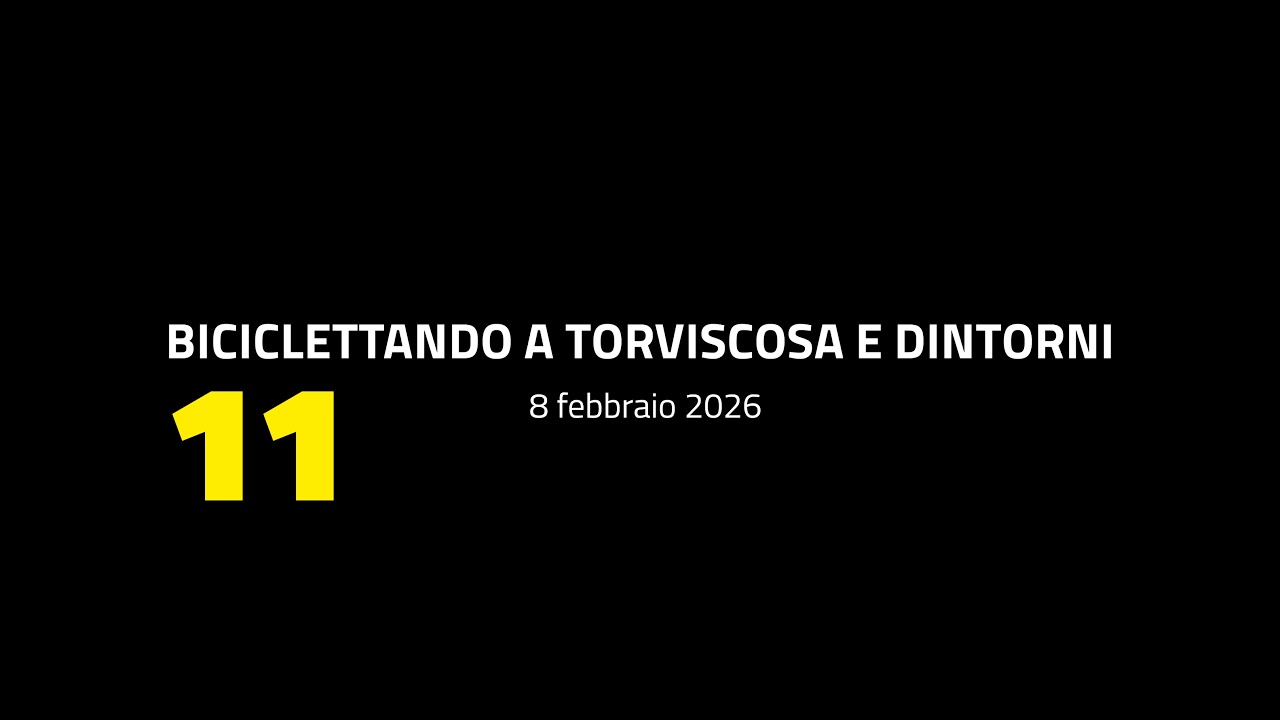 Biciclettando a Torviscosa e dintorni 11 - 8 febbraio 2026