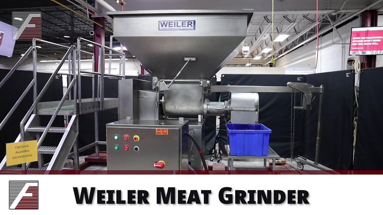 Weiler Meat Grinder Demonstration