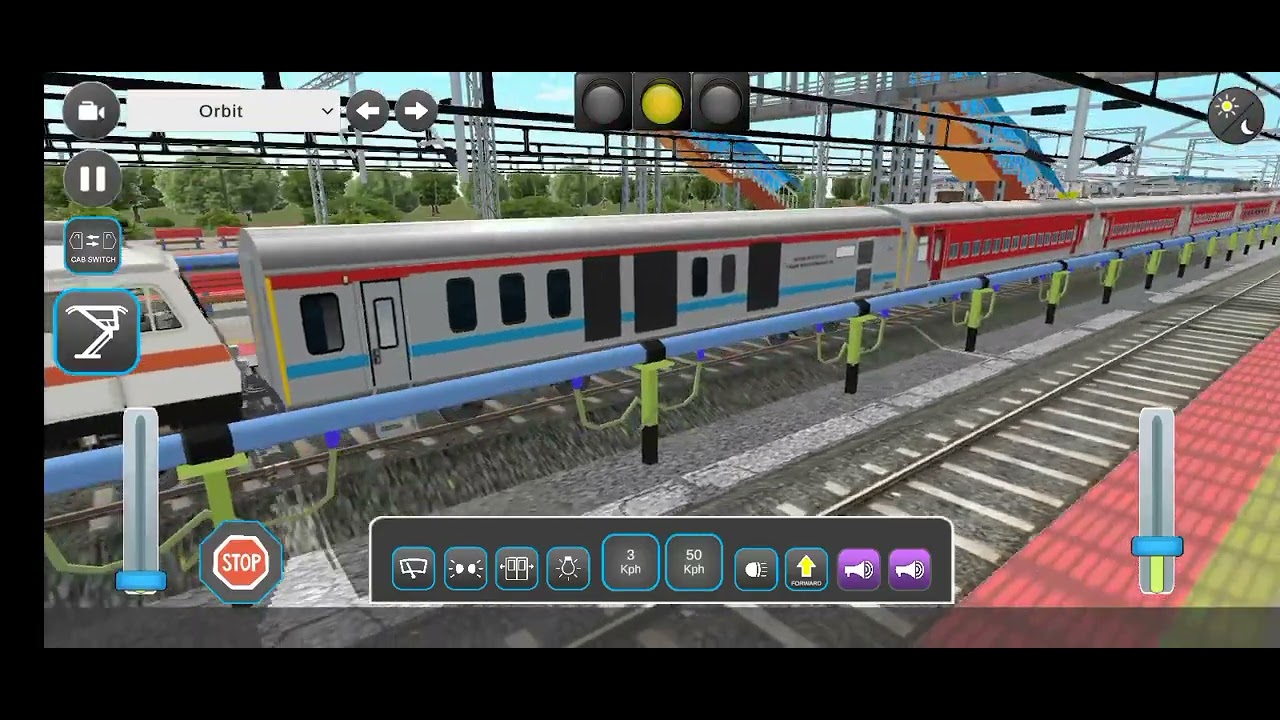 New train video from  WAG7 New Delhi Firojpur Rajdhani Express 🚝🚝☠️💀☠️😎
