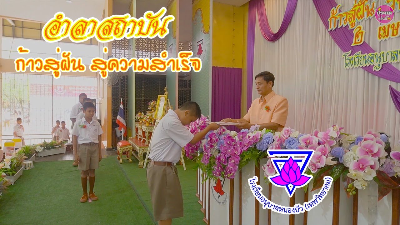 อำลาสถาบัน ก้าวสู่ฝันสู่ความสำเร็จ