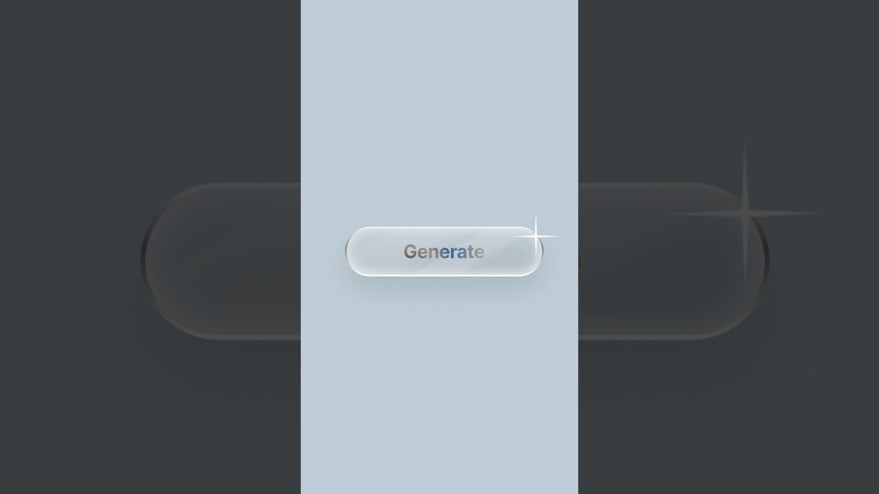 Glass Button in figma&hellip; what do you think? 🫧 #figma #productdesign #figmatutorial #uxdesign #tips