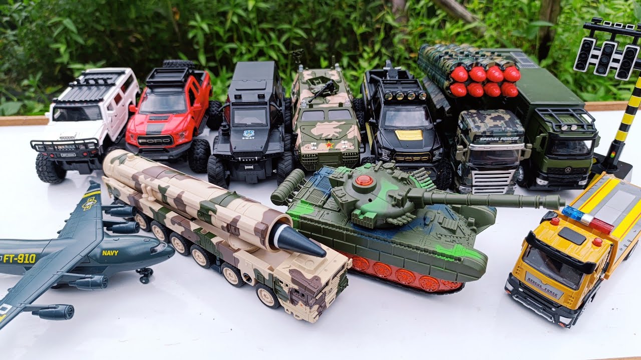 Super Truck Nuclear Indonesia, Mobil Tentara, Pesawat Tempur, Truck Polisi Bus Personel #8790