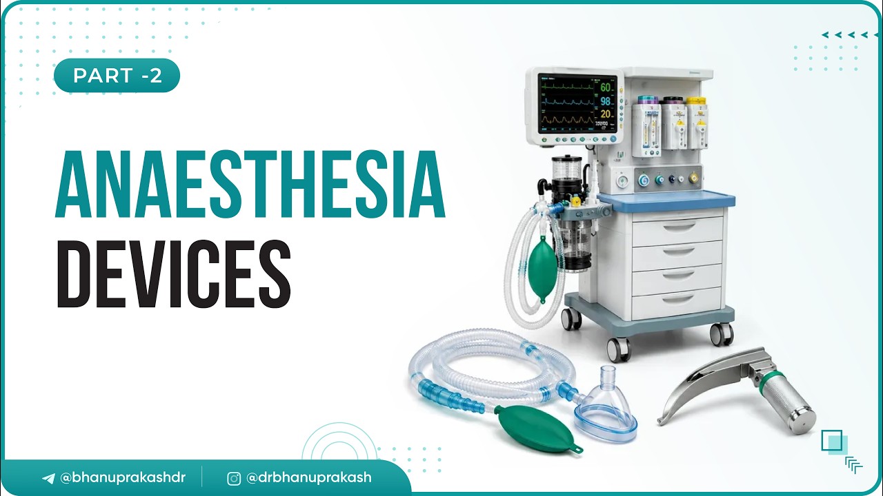 16. Анестезиологические приборы (Часть 2) 🏥⚙️ Аппараты искусственной вентиляции легких, испарител...
