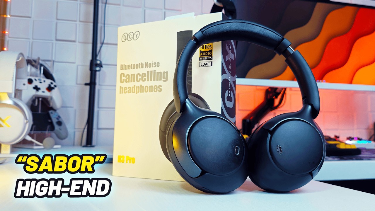 &Eacute; isso tudo MESMO!👏QCY H3 Pro Headphone Bluetooth ANC 🎧