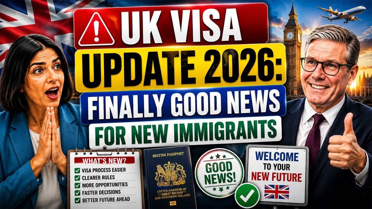 🚨 UK Visa Update 2026: Finally Good News for New Immigrants