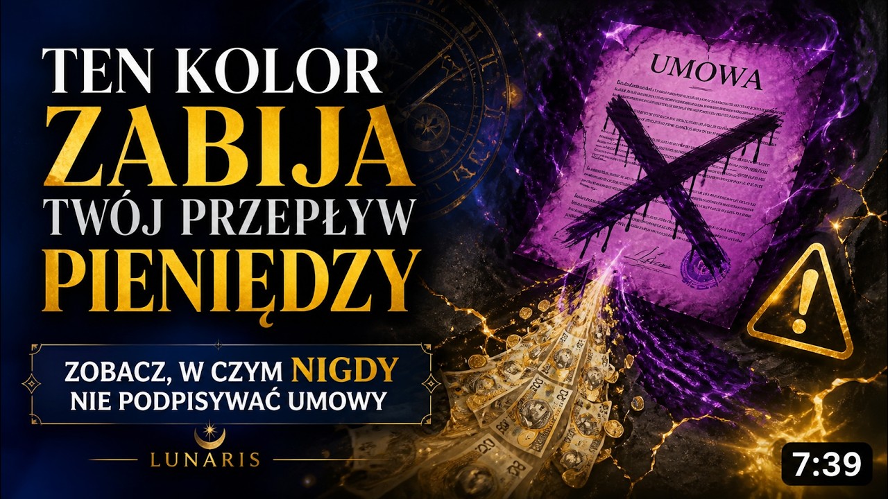 Ten kolor zabija Tw&oacute;j przepływ pieniędzy. Zobacz, w czym NIGDY nie podpisywać umowy.