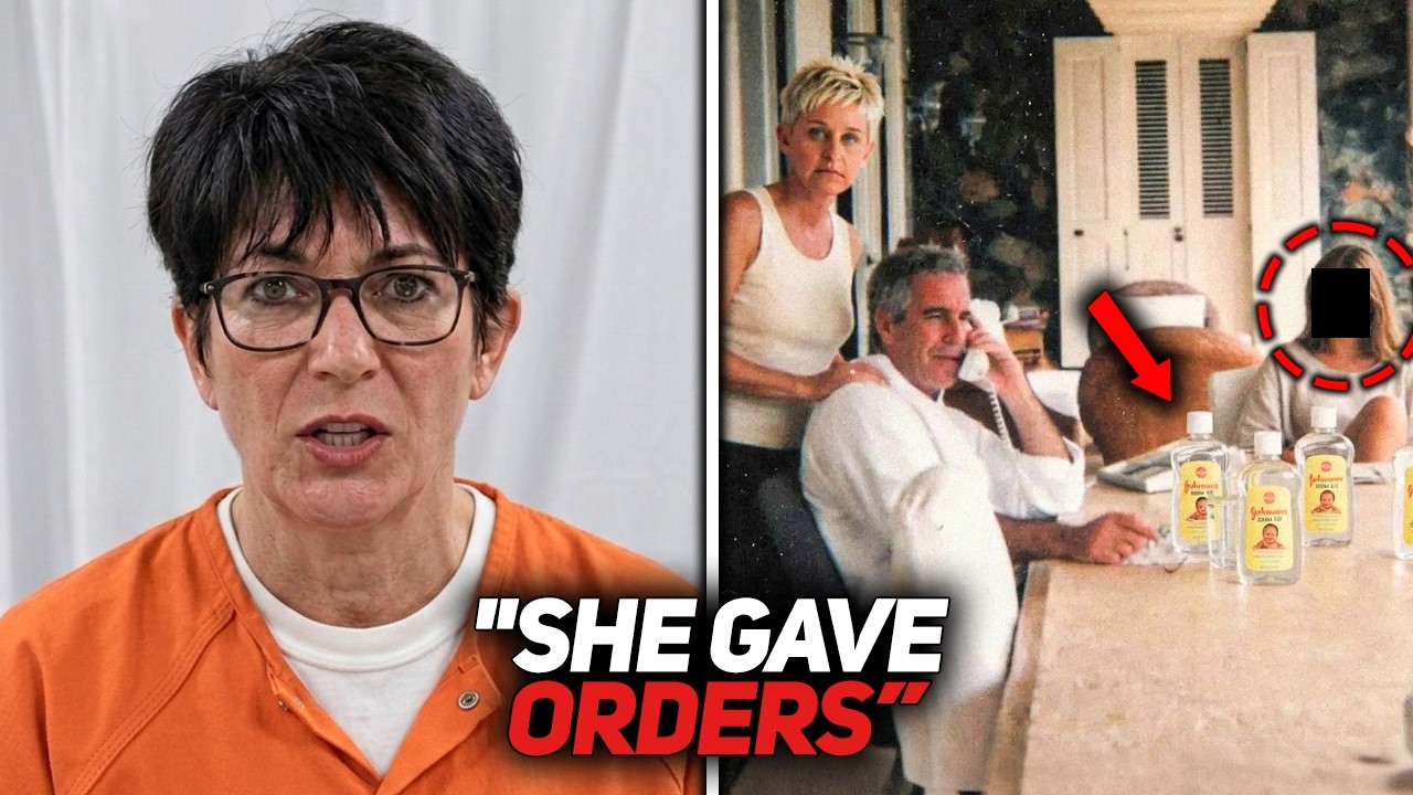 Ghislaine Maxwell REVEALS What Ellen DeGeneres & Epstein Did To Silence Their Victims | NAMES Victim
