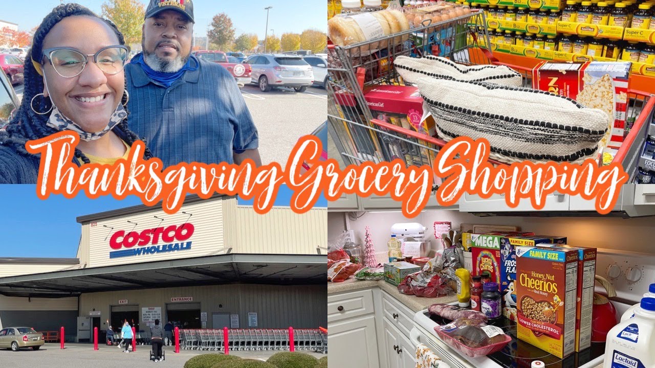 THANKSGIVING GROCERY HAUL / COSTCO HAUL / DAY IN THE LIFE / CHRISTMAS SHOPPING