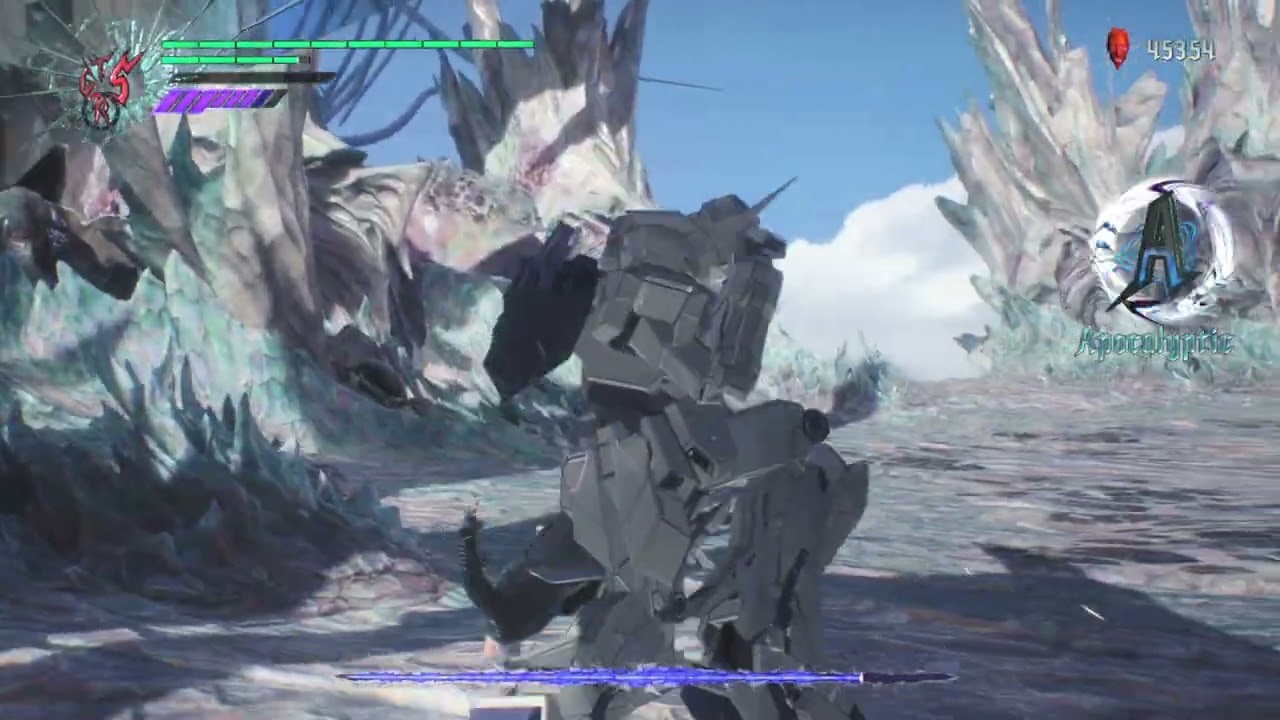 Vergil cannot defeat the Unicorn Gundam