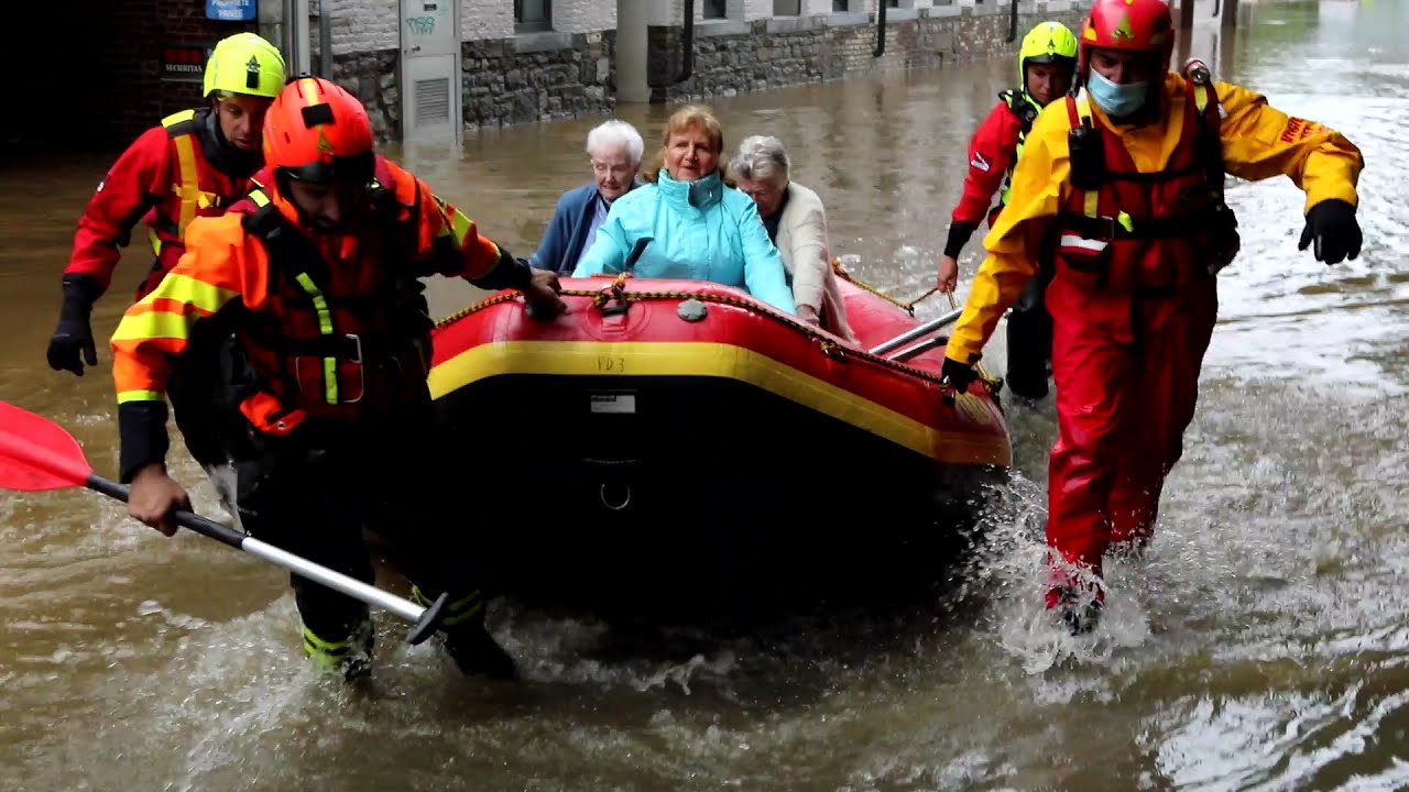 Alluvione Belgio: l'intervento della protezione civile italiana