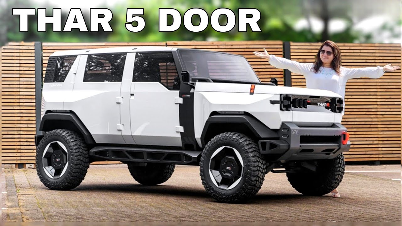 Finally . . . 🥳 THAR 5 DOOR Launched 😍🥳