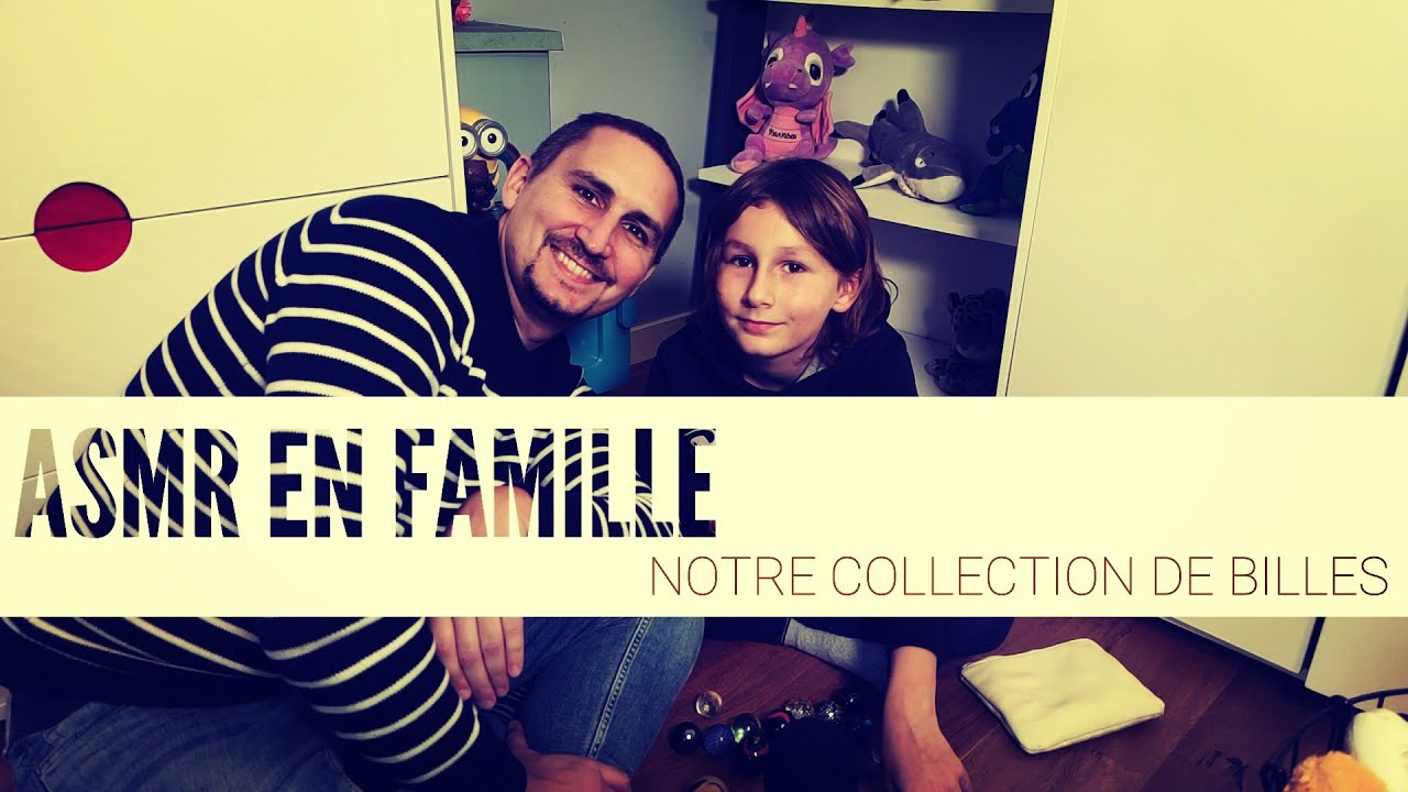 ASMR Français BlaBla ⚪Mon fils te présente sa collection de billes🎱 🔥