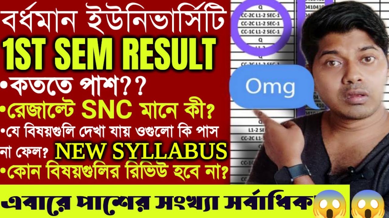 BA 1st Sem Result Update Burdwan University 2024।। সূত্রে খবর পাশের সংখ্যা এবারে হচ্ছে সর্বাধিক??