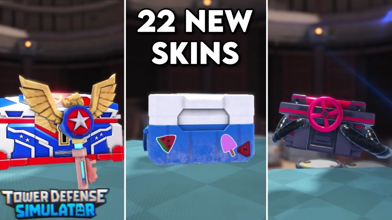 Opening all new Crates in the Summer Update | Tower Defense Simulator