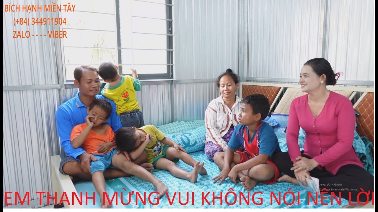1332  G\Đ EM THANH NHẬN THÊM NIỀM VUI MỚI TỪ QUÝ MTQ - BÀN GIAO NHÀ MƠ ƯỚC | BHMT