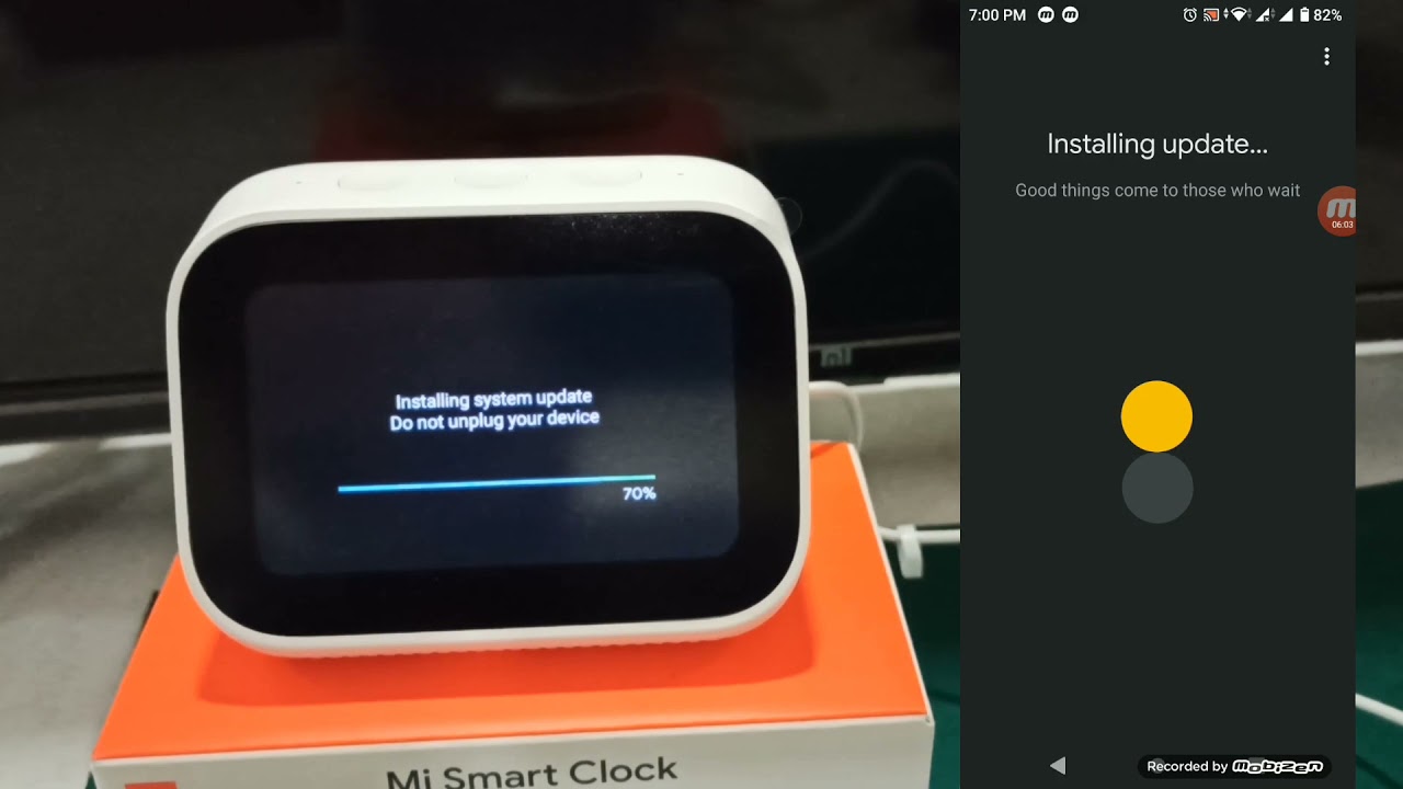 How to setup Mi Smart Clock