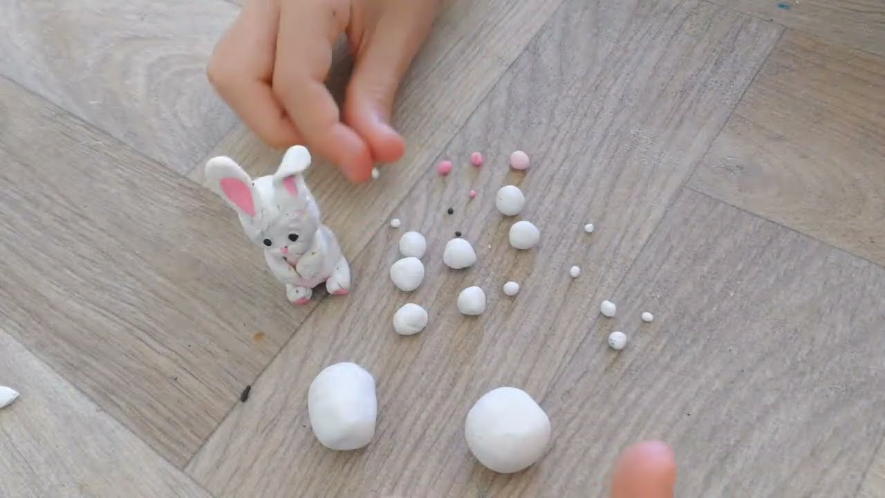 ארנב מפלסטלינה 🐰