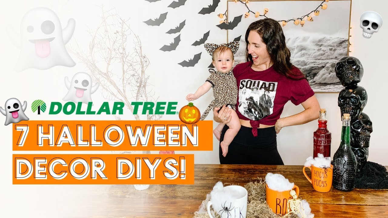 7 Dollar Tree Halloween Decor DIY Hacks