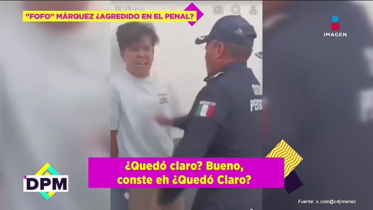 Fofo Márquez G0LPE4DO por policías en Penal de Barrientos | De Primera Mano