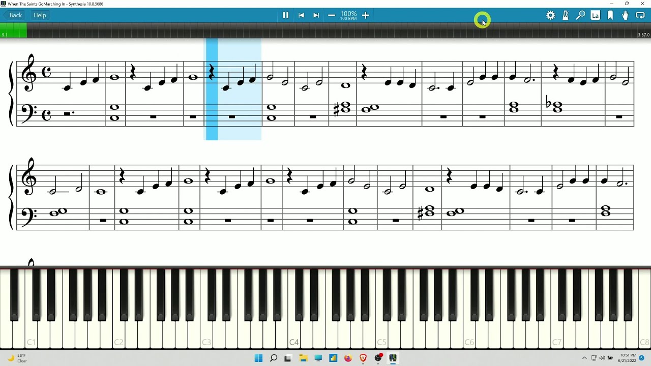 How to create midi file from sheet music (pdf file) for Synthesia