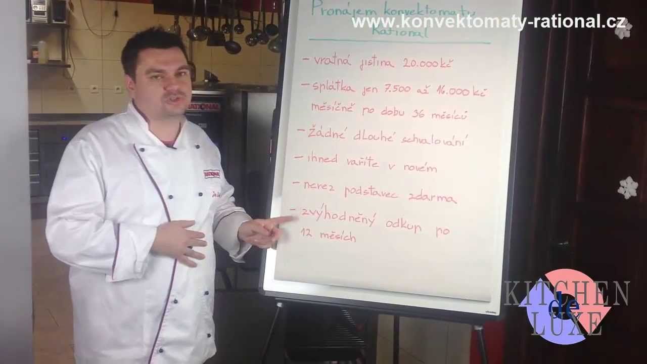 Jak pořídit konvektomat Rational na splátky - KITCHEN De Luxe