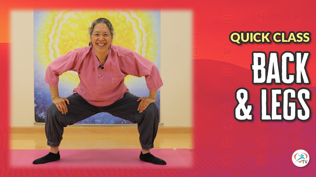 Stretching Back and Legs with Susan  | Body & Brain Yoga Quick Class