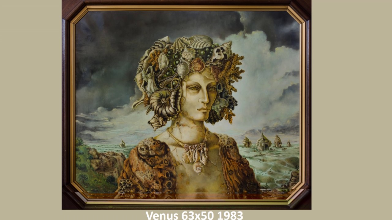Mandy Sand's Seashells in his artworks